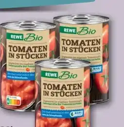 REWE Center Rewe Bio Tomaten in Stücken Angebot
