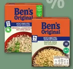 REWE Center Ben's Original Reis im Kochbeutel Angebot