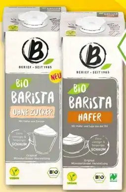 REWE Center Berief Bio Haferdrink Angebot