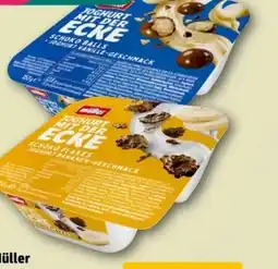 REWE Center Müller Joghurt mit der Ecke Angebot