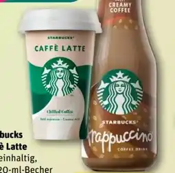 REWE Center Starbucks Caffe Latte Angebot