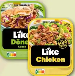 REWE Center Like Meat vegane Fleischalternative Angebot