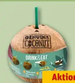 REWE Center Genuine Coconut Drink & Eat Kokosnuss Angebot