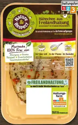 REWE Center Nature & Respect Freiland Hähnchen-Brustfilets mariniert Angebot