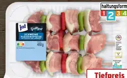 REWE Center ja! Schweinefleisch-Spieße Angebot