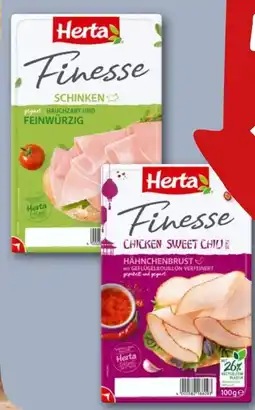 REWE Center Herta Finesse Aufschnitt Angebot