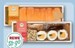 REWE Center Rewe to go Sushi Box Kiyomi Angebot