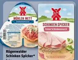 REWE Center Rügenwalder Mühle Schinken Spicker Angebot