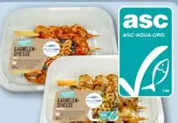 REWE Center Deutsche See Tapas Garnelen-Spieße Angebot