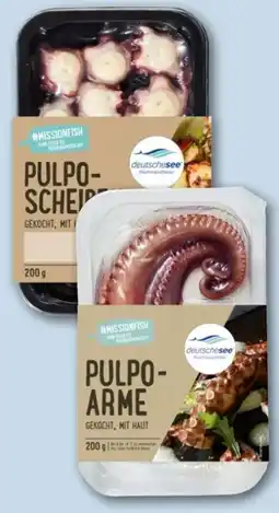 REWE Center Deutsche See Pulpoarme Angebot
