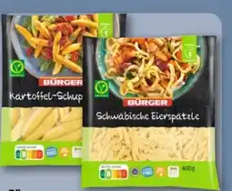 REWE Center Bürger Kartoffel-Schupfnudeln Vegetarische Angebot