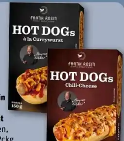 REWE Center Frank Rosin Hot Dogs Currywurst tiefgefroren Angebot
