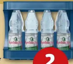 REWE Center Rosbacher Mineralwasser Angebot