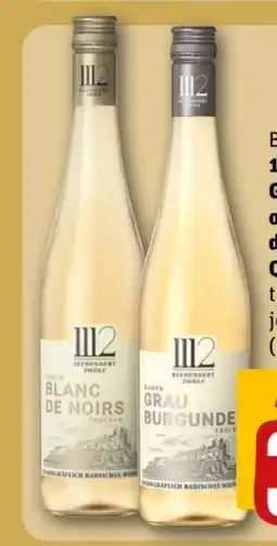 REWE Center Weinhaus 1112 Grauburgunder Angebot