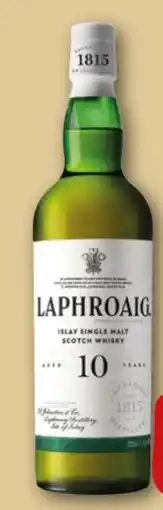 REWE Center Laphroaig Islay Single Malt Scotch Whisky 10 Years Angebot
