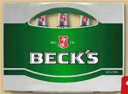 REWE Center Beck's Pils Angebot