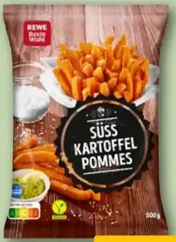 REWE Center Rewe Beste Wahl Süßkartoffel Pommes Vegan Angebot
