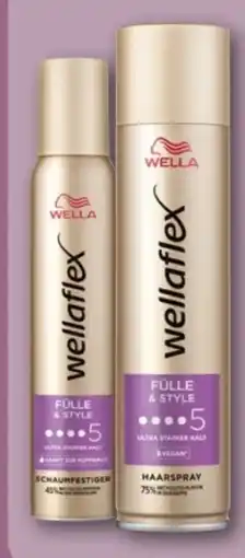 REWE Center Wella Wellaflex Fülle & Style Schaumfestiger Angebot