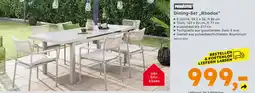 Globus Baumarkt PRIMASTER Dining-Set „,Rhodos" Angebot