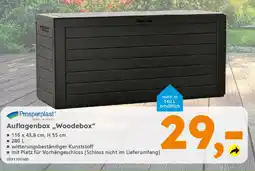 Globus Baumarkt Prosperplast Auflagenbox,,Woodebox" Angebot