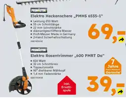 Globus Baumarkt PRIMASTER Elektro Rasentrimmer „,600 PMRT Da❝ Angebot