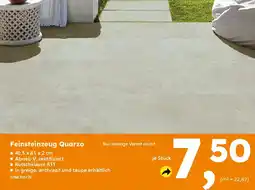 Globus Baumarkt Feinsteinzeug Quarzo Angebot