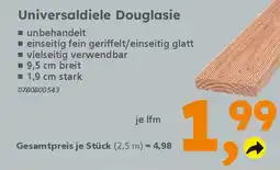 Globus Baumarkt Universaldiele Douglasie Angebot