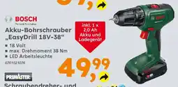 Globus Baumarkt BOSCH Akku-Bohrschrauber ,,EasyDrill 18V-38" Angebot