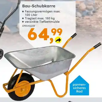 Globus Baumarkt Bau-Schubkarre Angebot