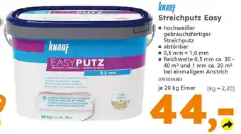 Globus Baumarkt KNAUF Streichputz Easy Angebot