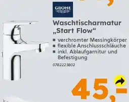 Globus Baumarkt GROHE Waschtischarmatur ,,Start Flow" Angebot