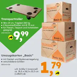 Globus Baumarkt Umzugskarton,,Basic" Angebot