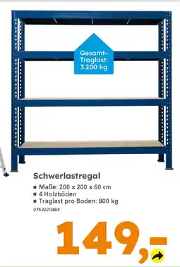 Globus Baumarkt Schwerlastregal Angebot