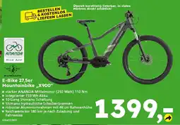 Globus Baumarkt ZUNDAPP E-Bike 27,5er Mountainbike ,,X900" Angebot