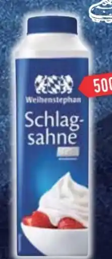 E-Center Weihenstephan Schlagsahne Angebot