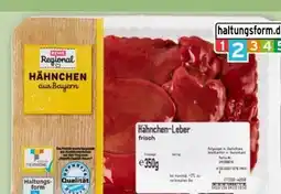 REWE Center Rewe Regional Hähnchen-Leber Angebot