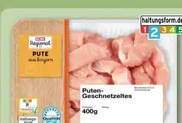 REWE Center Rewe Regional Puten-Geschnetzeltes Angebot