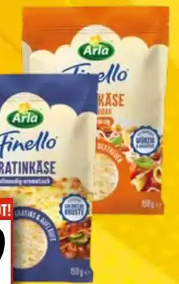 EDEKA Bandelt Arla Finello Reibekäse Angebot