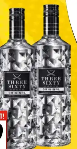 EDEKA Bandelt Three Sixty Vodka Angebot