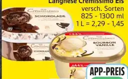 Edeka Frischemarkt Langnese Cremissimo Eis Angebot