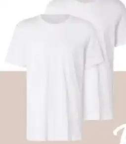 Tchibo Tchibo 2 Herren-T-Shirts mit Rundhalsausschnitt Angebot