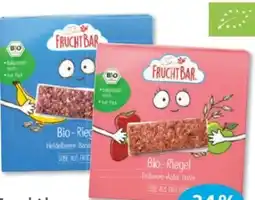 Budni FruchtBar Bio Früchteriegel vegan Angebot