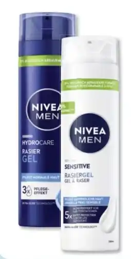 Budni Nivea For Men Rasiergel Angebot