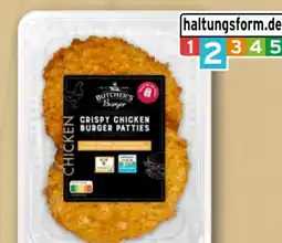 nahkauf Butcher’s Burger Crispy Chicken Patties Angebot