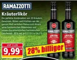 Norma RAMAZZOTTI Kräuterlikör Angebot