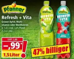 Norma pfanner Refresh + Vita Angebot