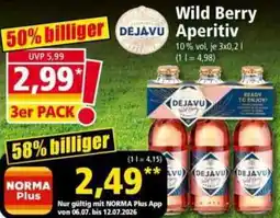 Norma DEJAVU Wild Berry Aperitiv Angebot