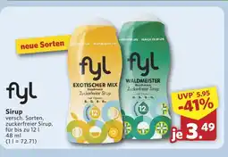 Combi Fyl sirup Angebot