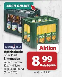 Combi Küstengold apfelschorle Angebot