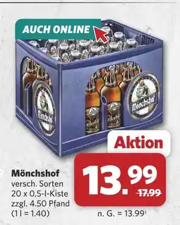 Combi Mönchshof bier Angebot